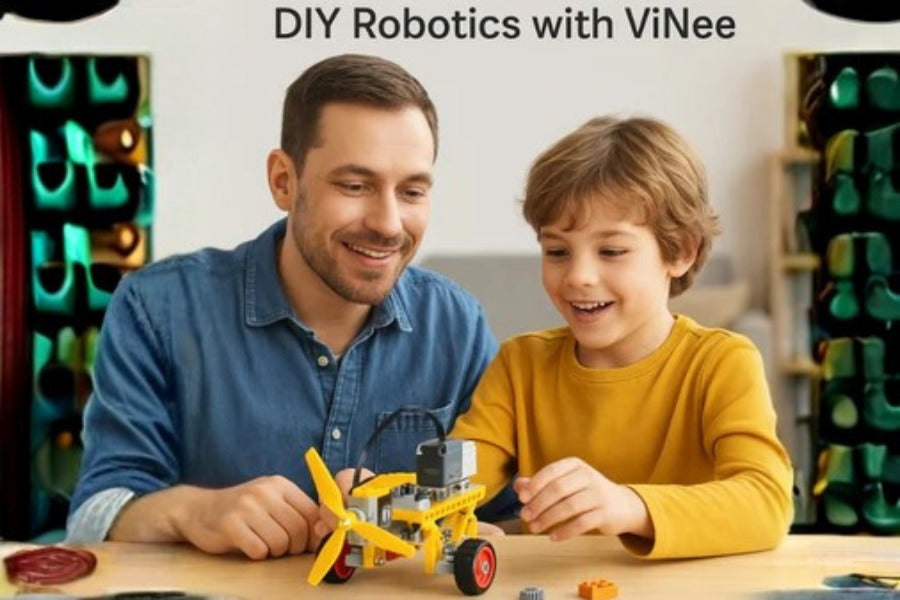 A Parent’s Guide to Introducing Kids to DIY Robotics with ViNee